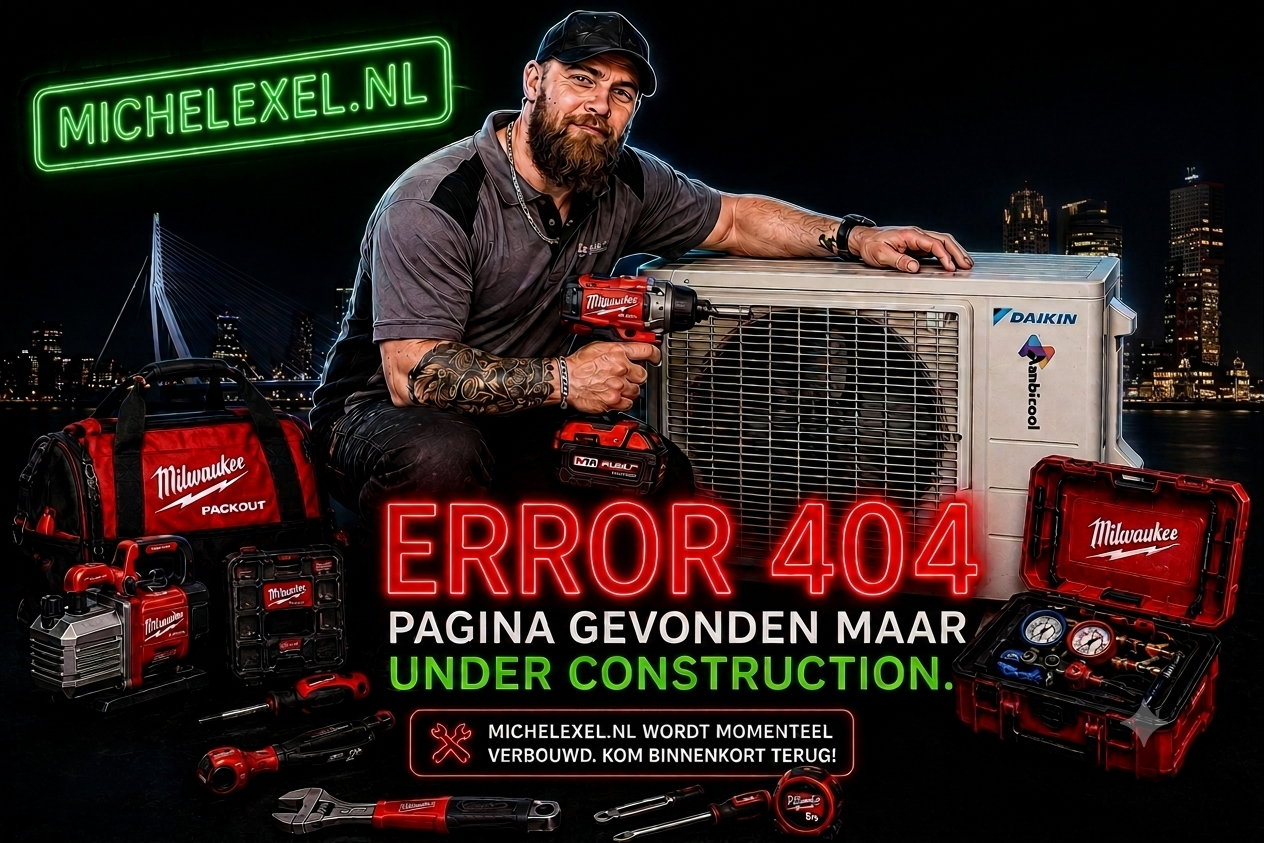 michelexel.nl - Error 404 - Pagina gevonden maar under construction